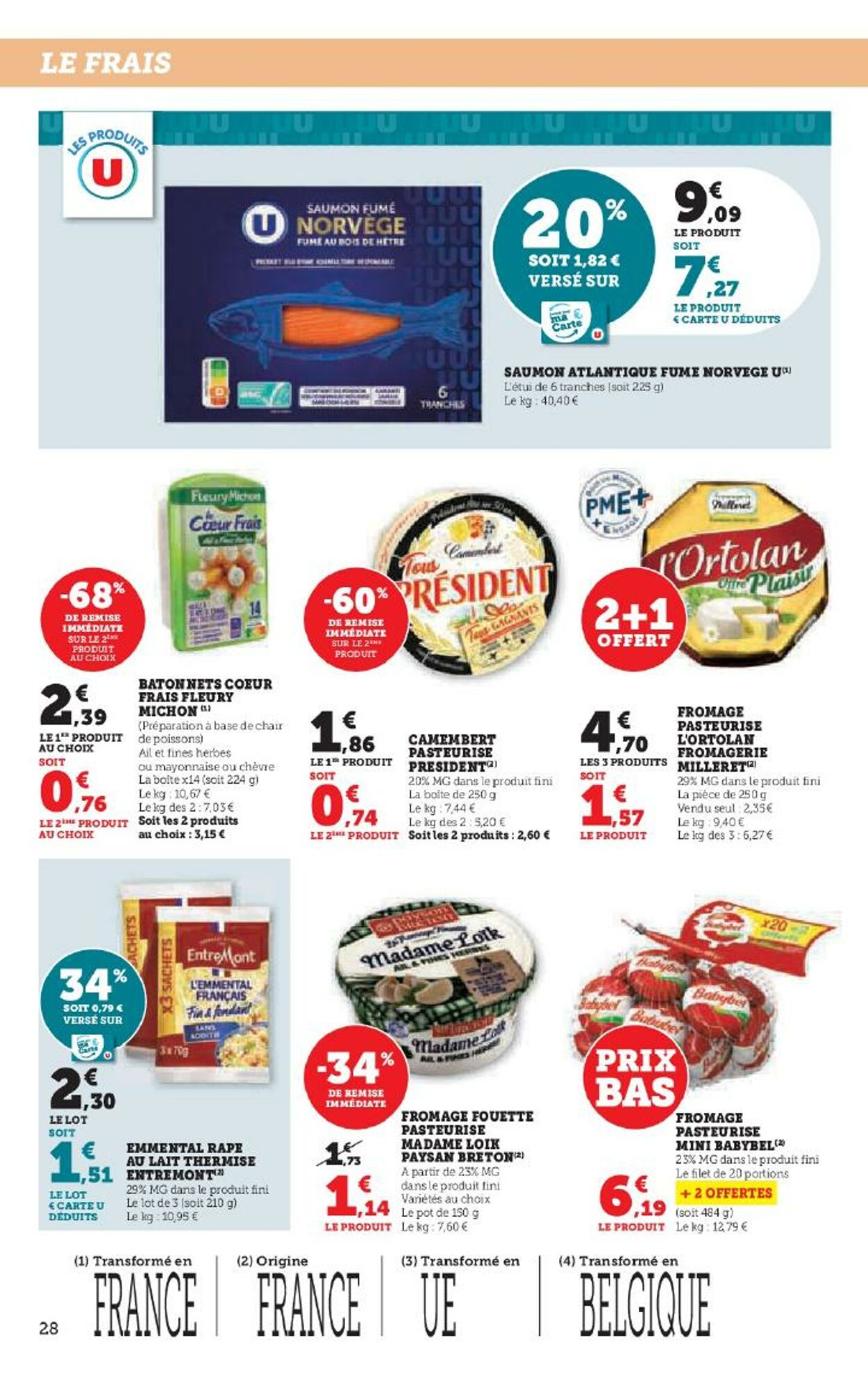 Catalogue Magasins U 25.04.2023 - 07.05.2023