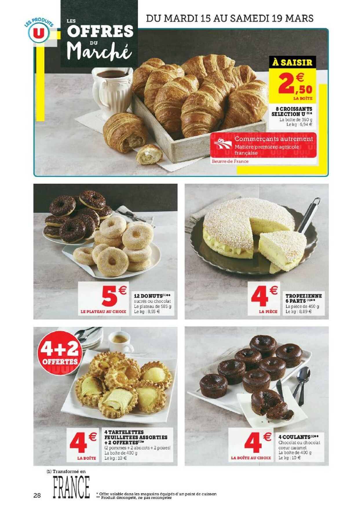 Catalogue Magasins U 15.03.2022 - 19.03.2022