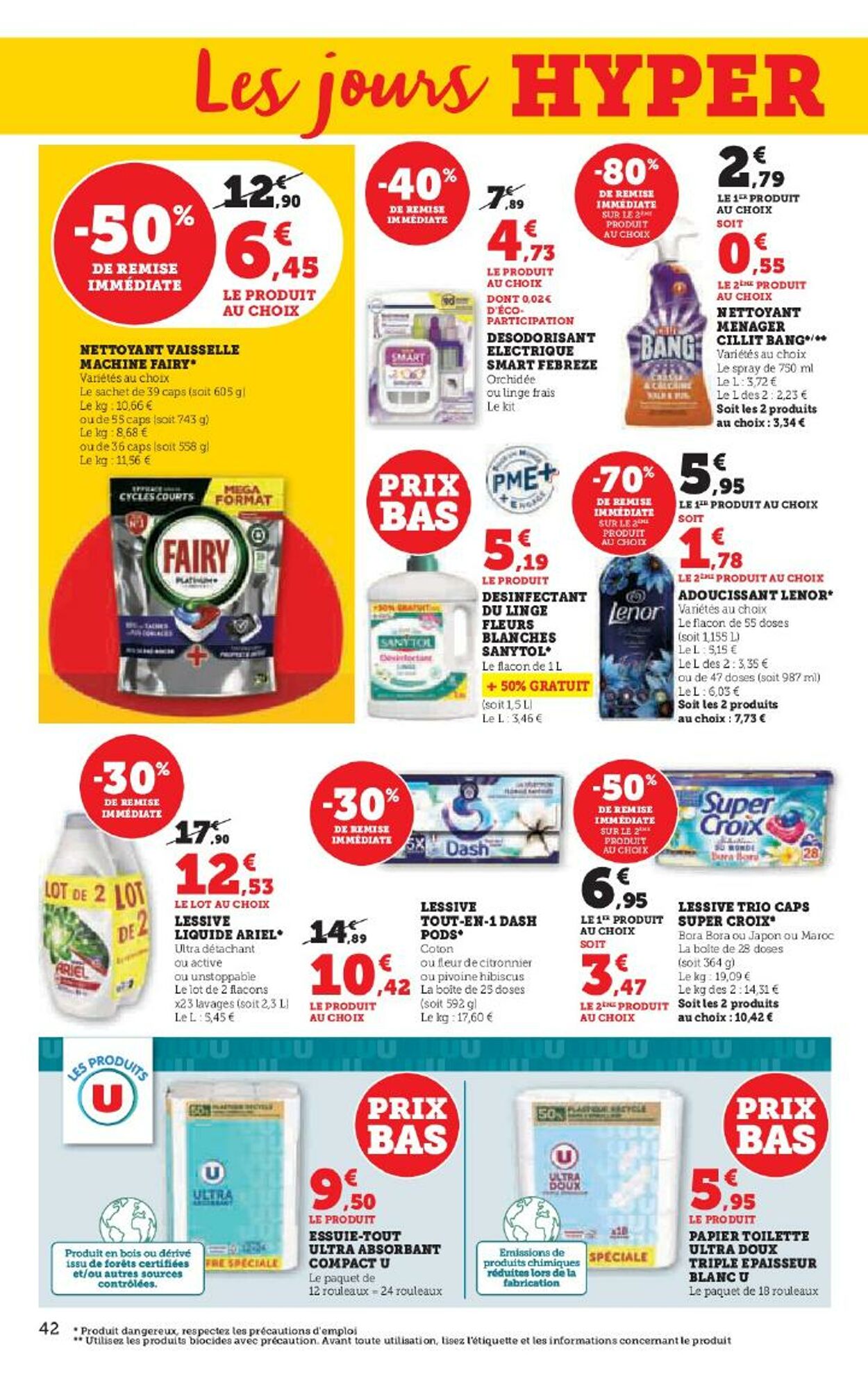 Catalogue Magasins U 25.04.2023 - 07.05.2023