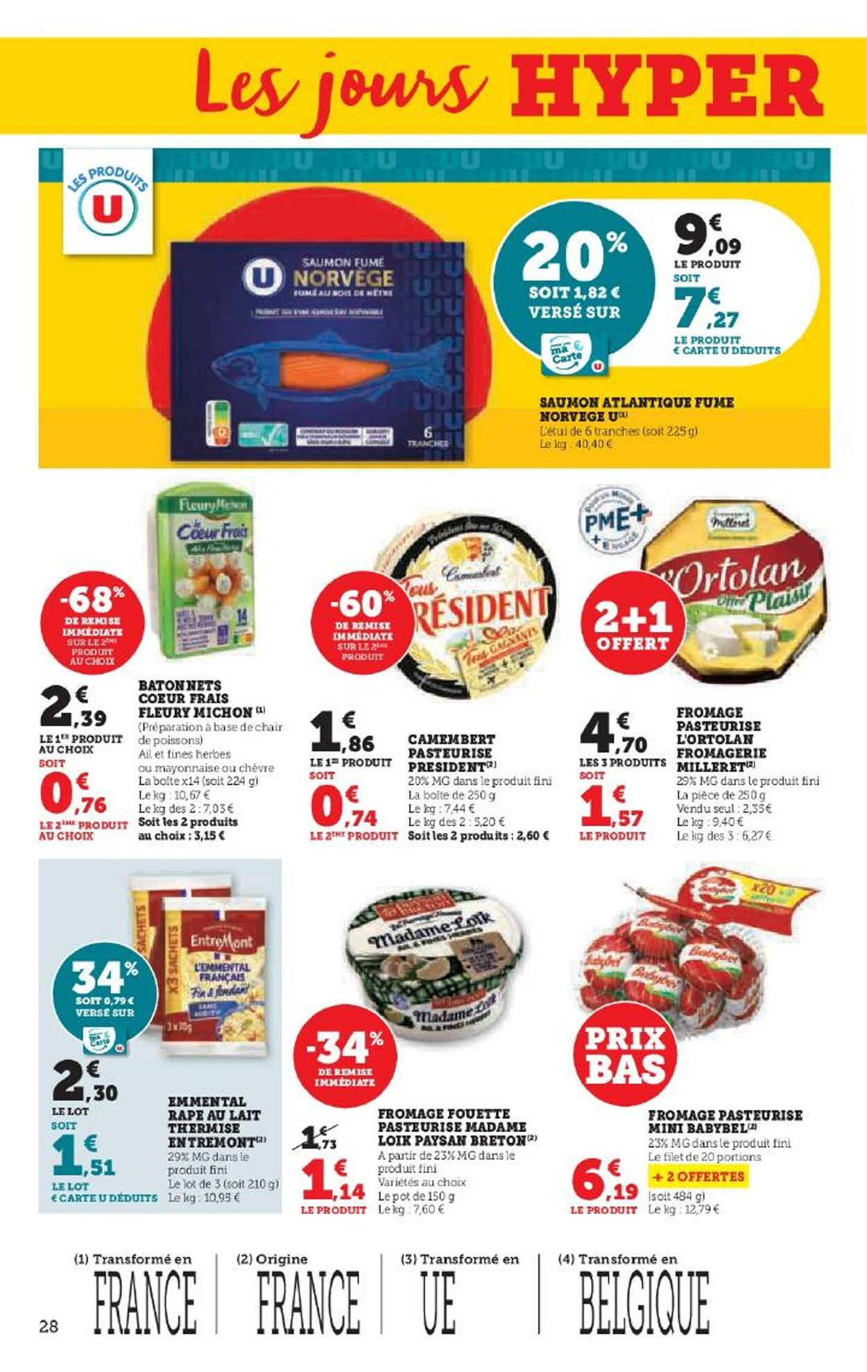 Catalogue Magasins U 25.04.2023 - 07.05.2023