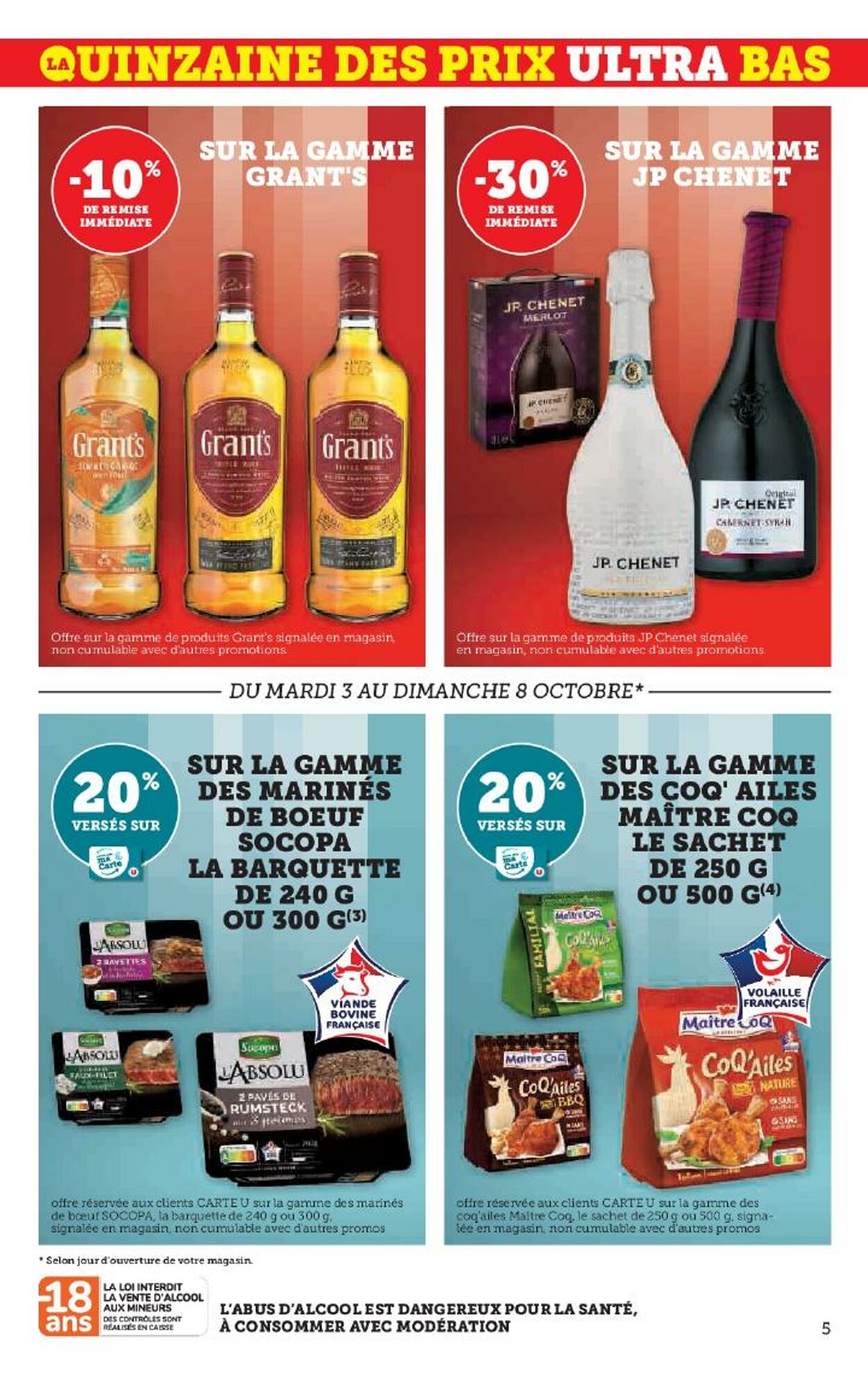 Catalogue Magasins U 03.10.2023 - 15.10.2023