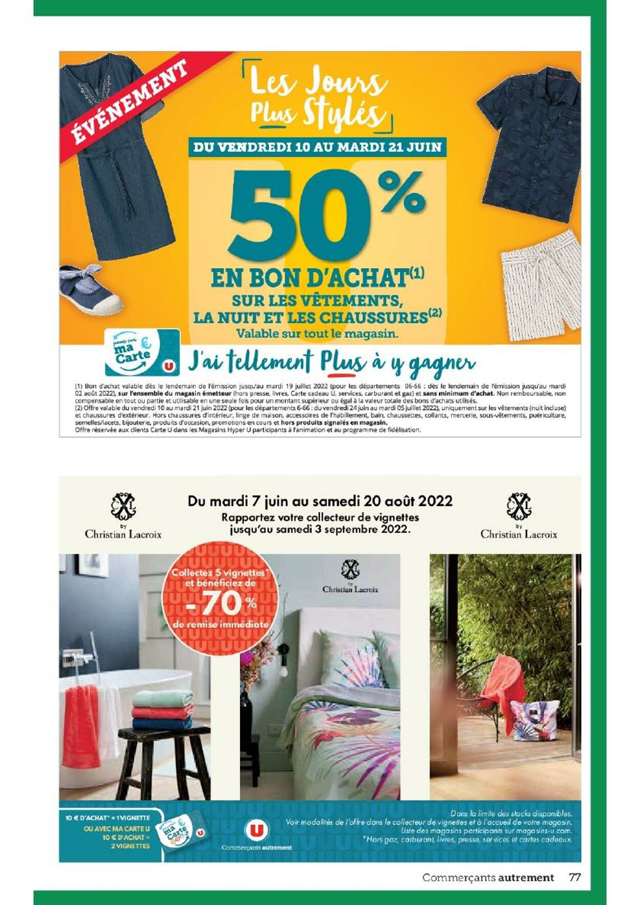 Catalogue Magasins U 31.05.2022 - 11.06.2022