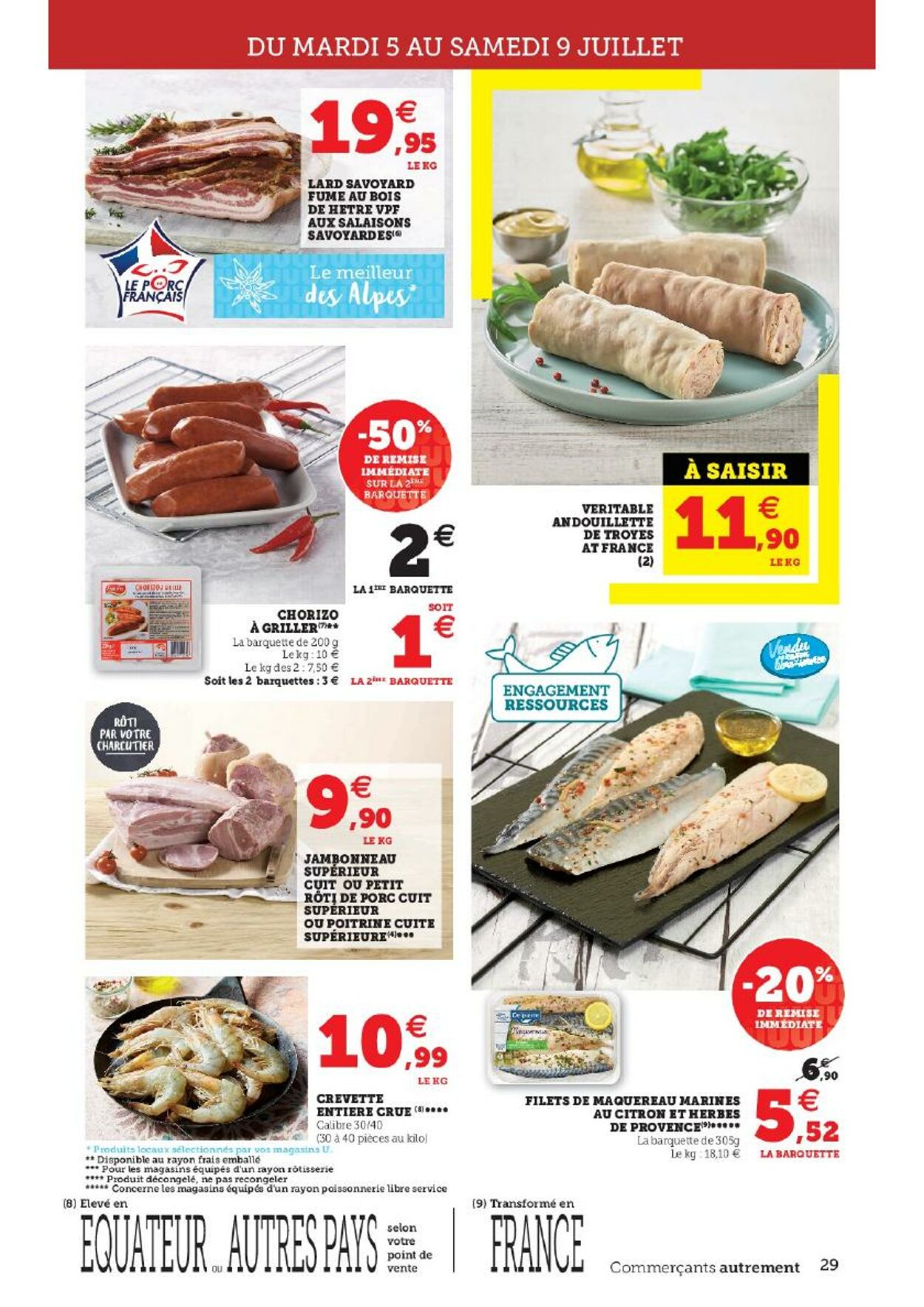 Catalogue Magasins U 05.07.2022 - 16.07.2022