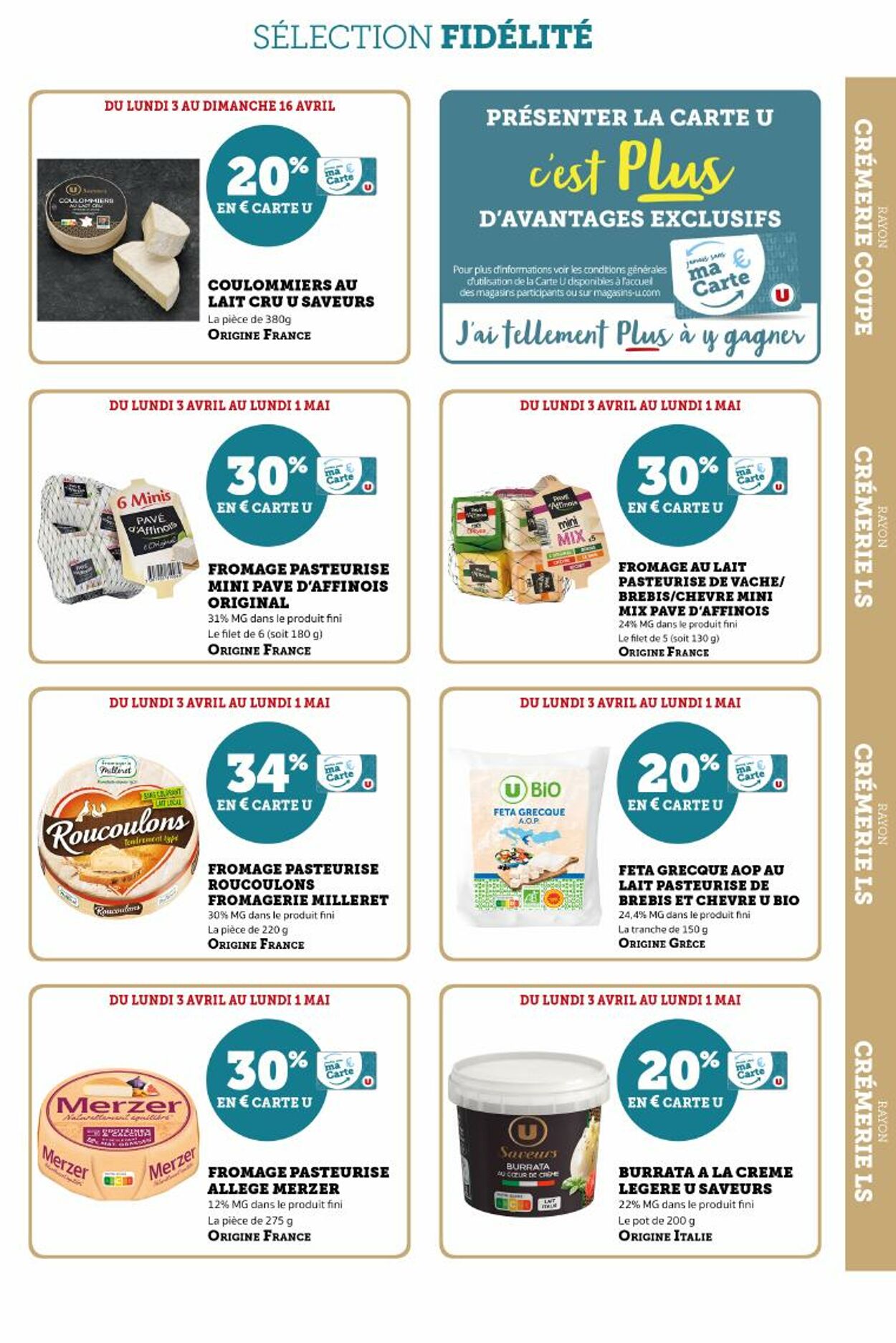 Catalogue Magasins U 03.04.2023 - 01.05.2023