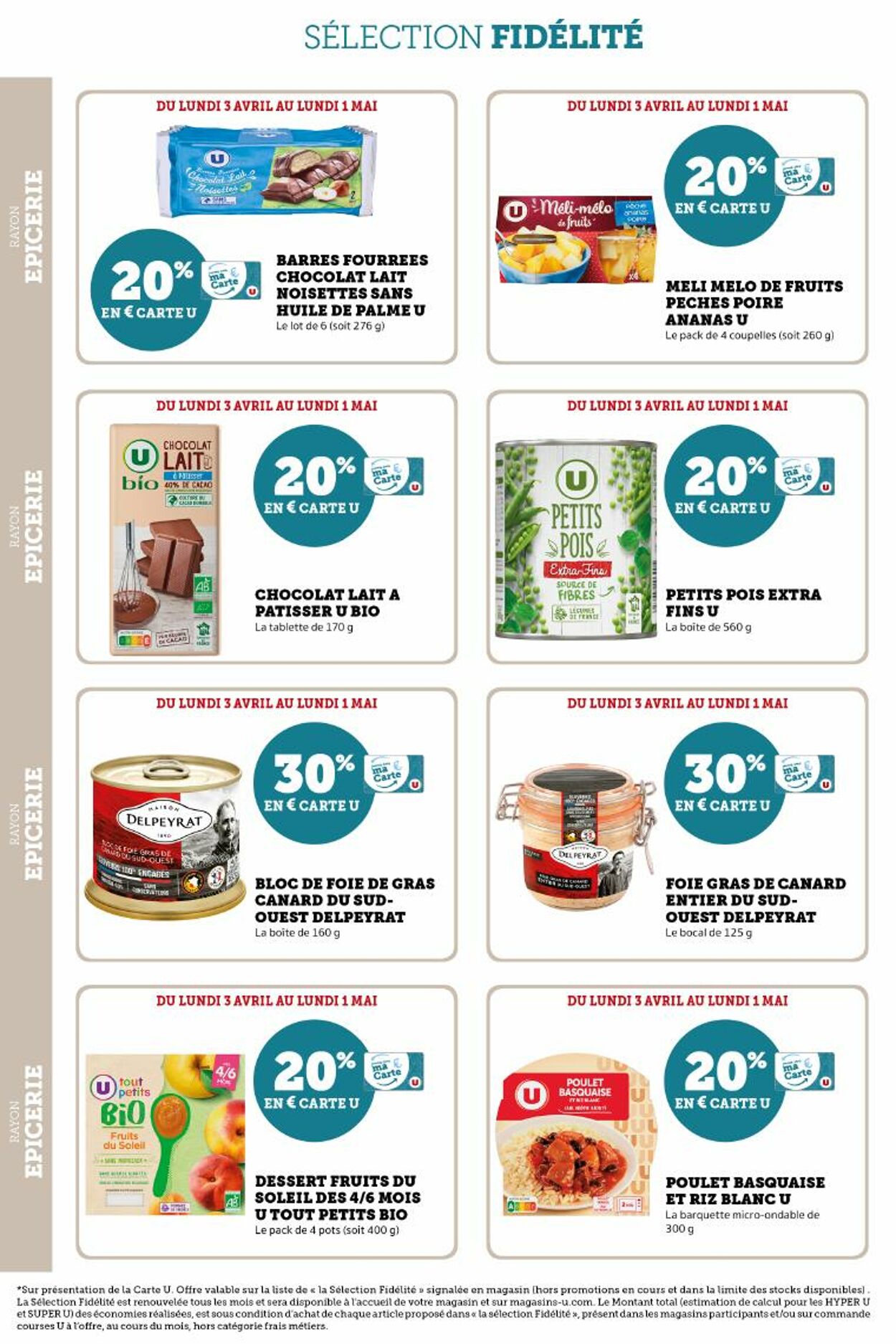 Catalogue Magasins U 03.04.2023 - 01.05.2023