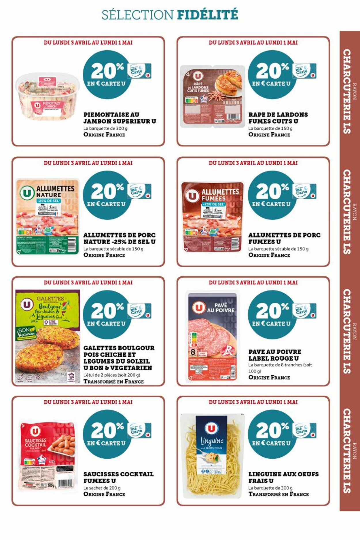 Catalogue Magasins U 03.04.2023 - 01.05.2023