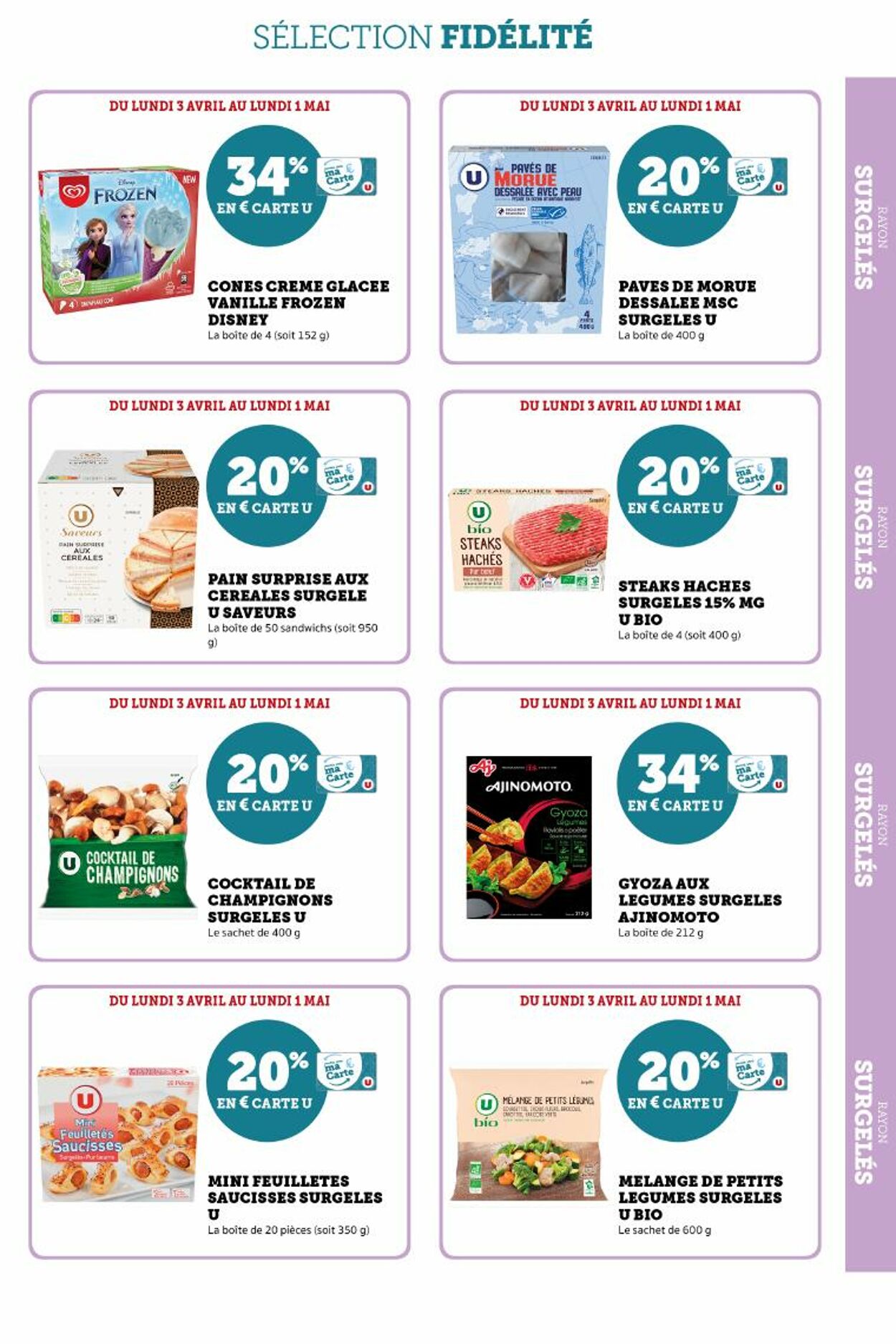 Catalogue Magasins U 03.04.2023 - 01.05.2023