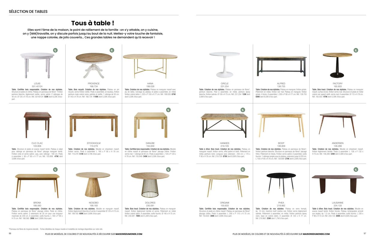 Catalogue Maisons Du Monde 01.09.2023 - 29.02.2024