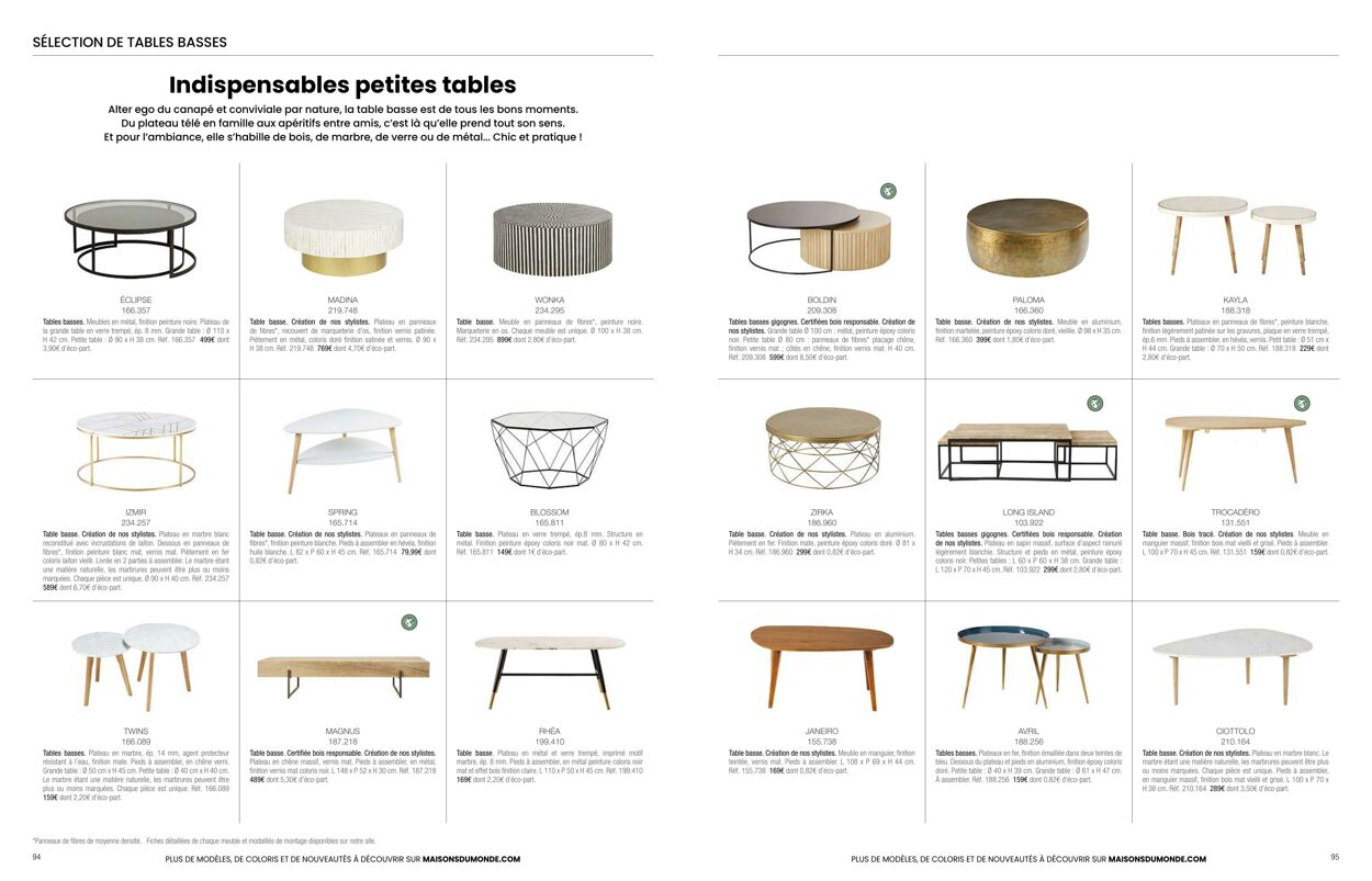 Catalogue Maisons Du Monde 01.09.2023 - 29.02.2024