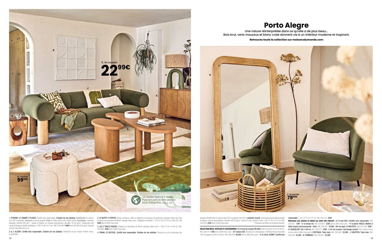 Catalogue Maisons Du Monde 01.09.2023 - 29.02.2024