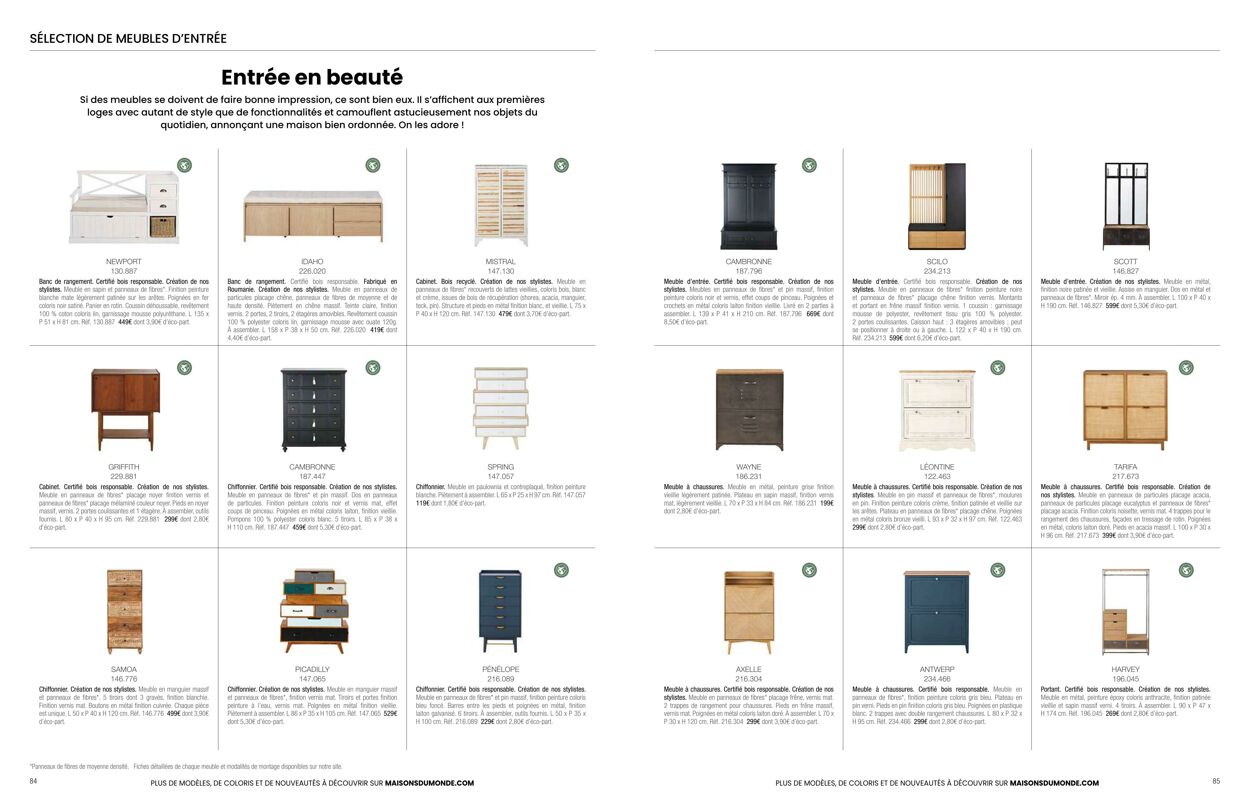 Catalogue Maisons Du Monde 01.09.2023 - 29.02.2024