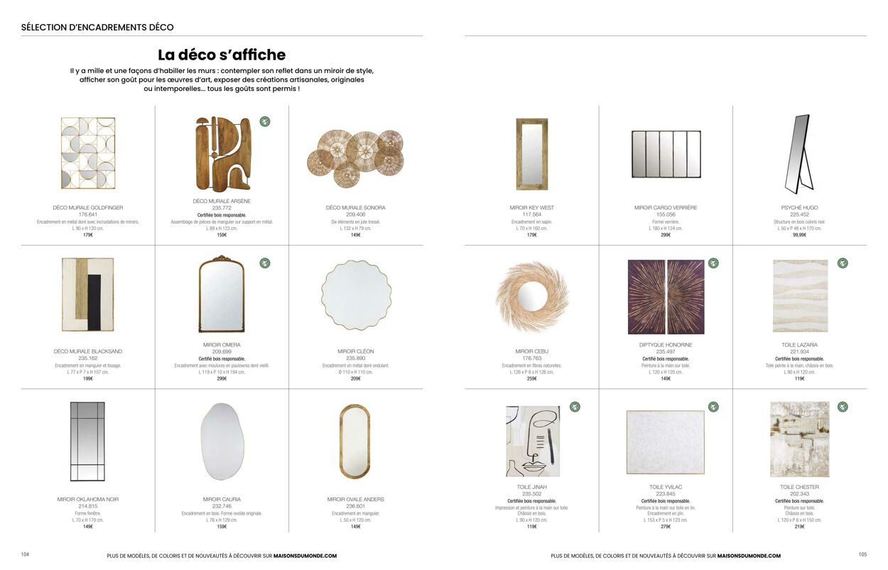 Catalogue Maisons Du Monde 01.09.2023 - 29.02.2024