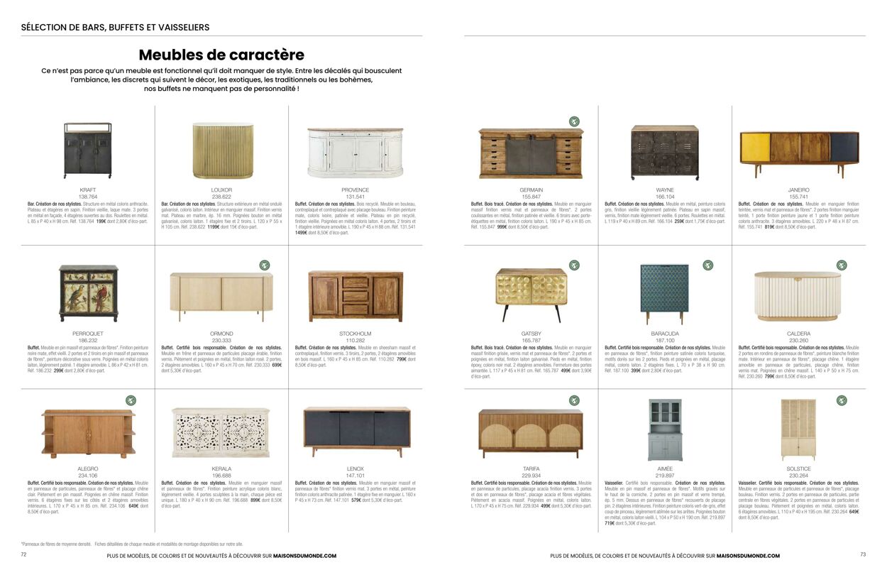 Catalogue Maisons Du Monde 01.09.2023 - 29.02.2024