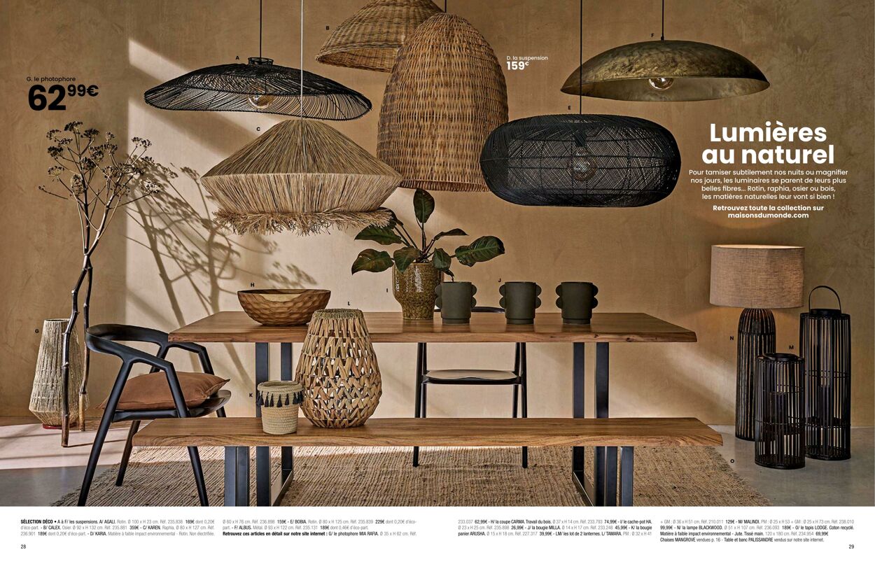 Catalogue Maisons Du Monde 01.09.2023 - 29.02.2024