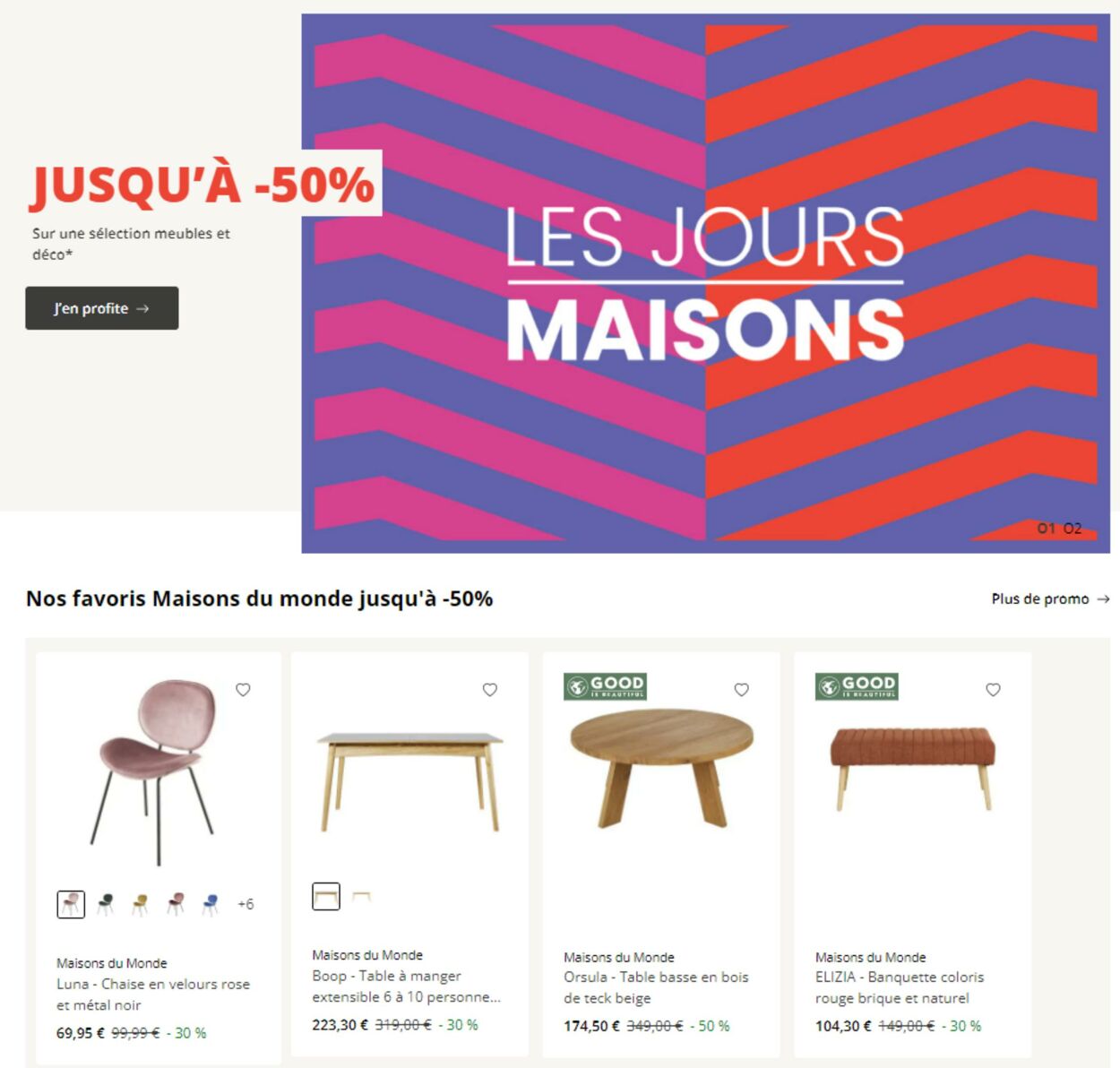 Catalogue Maisons Du Monde 05.04.2023 - 18.04.2023