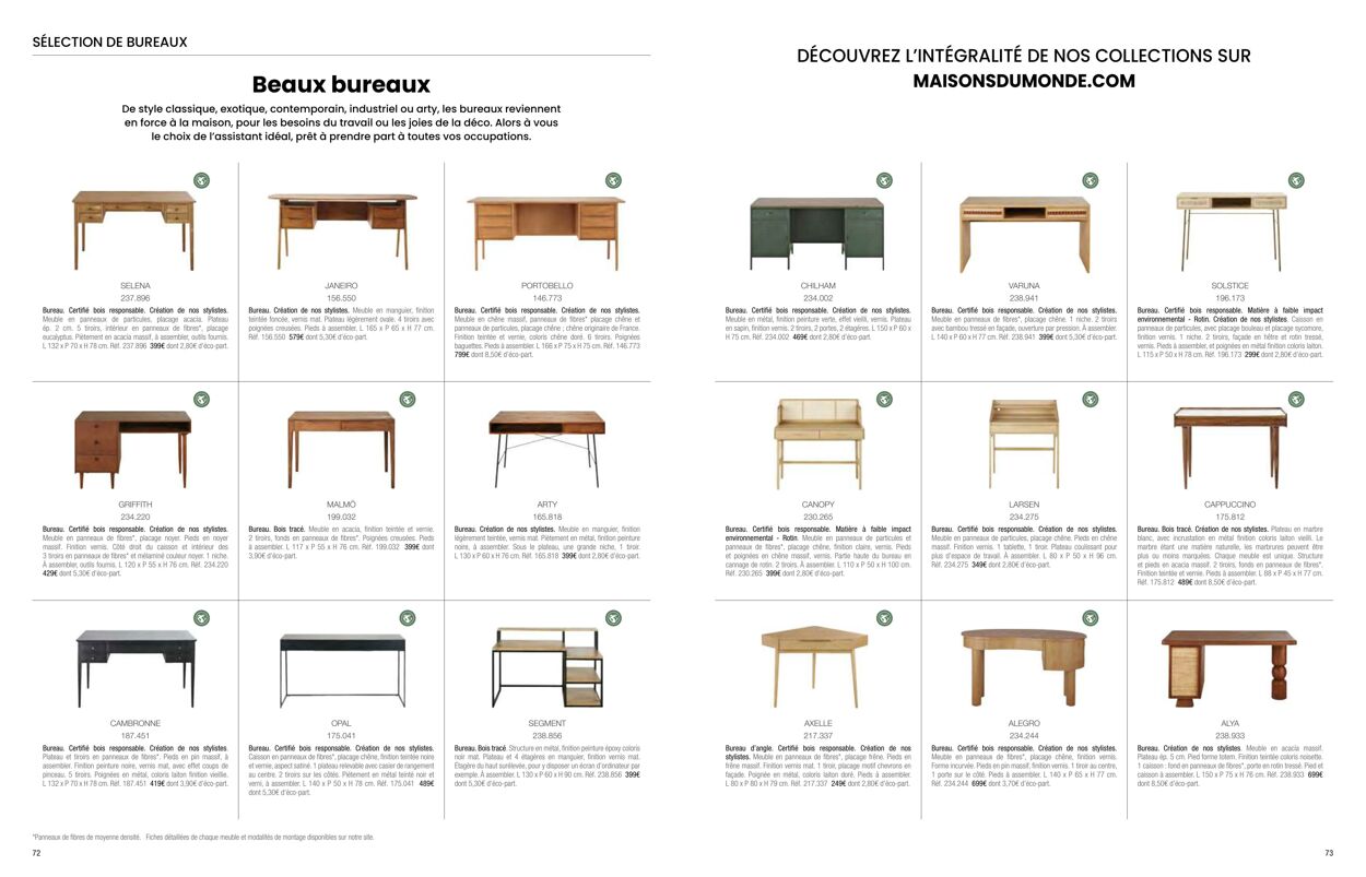 Catalogue Maisons Du Monde 01.03.2024 - 31.08.2024