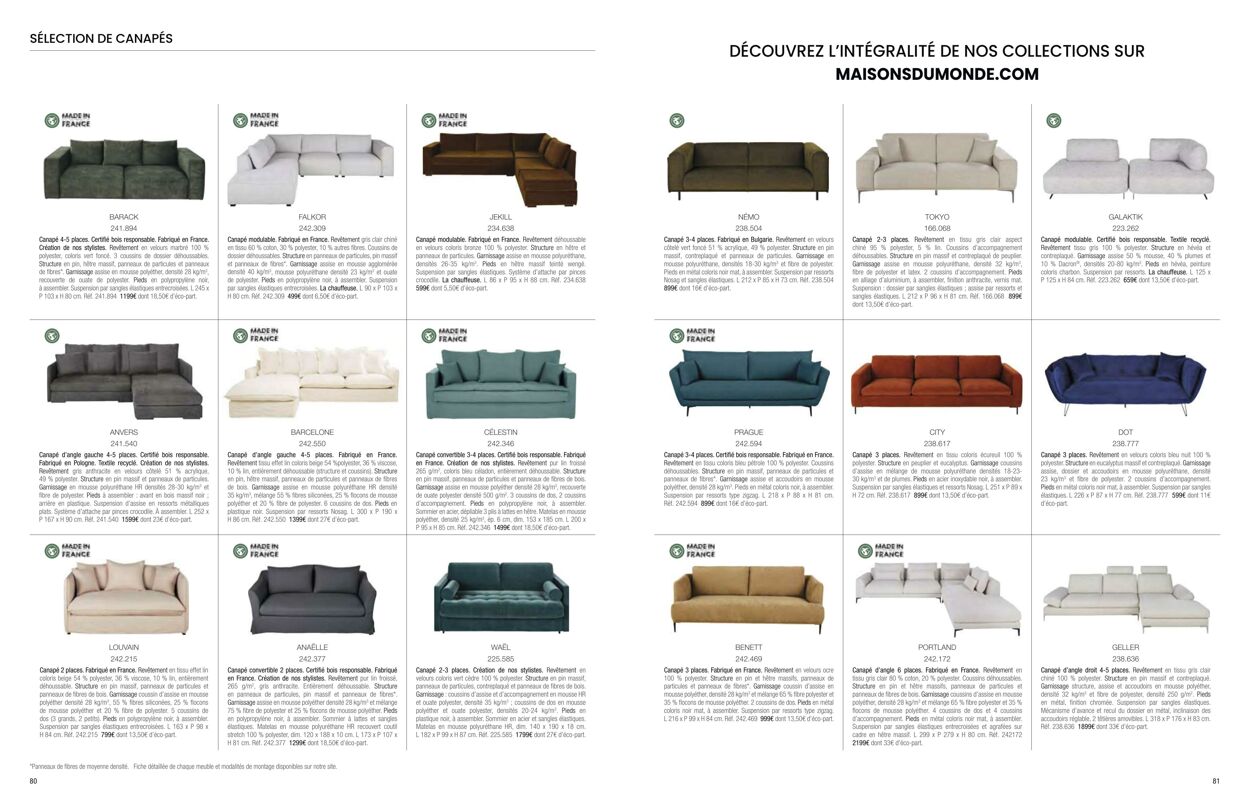 Catalogue Maisons Du Monde 01.03.2024 - 31.08.2024