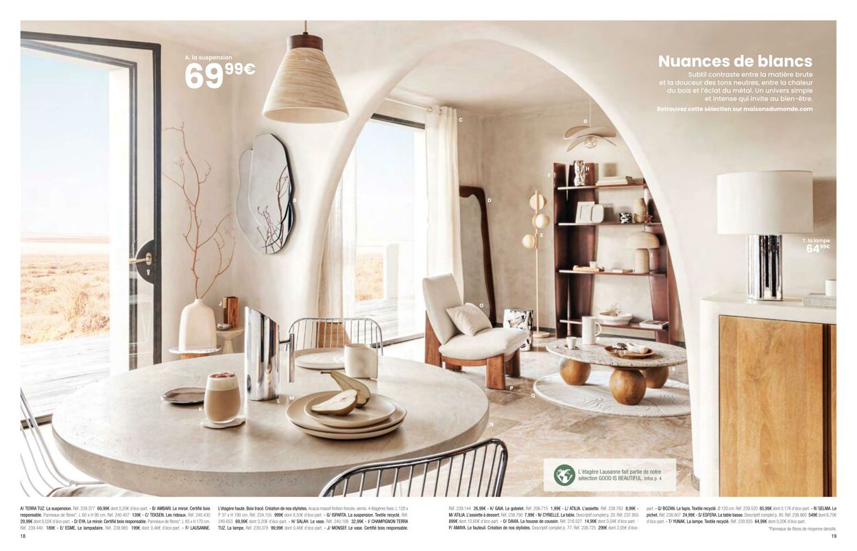 Catalogue Maisons Du Monde 01.03.2024 - 31.08.2024