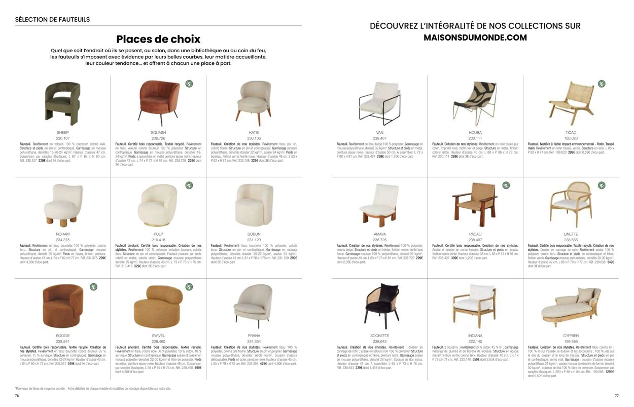 Catalogue Maisons Du Monde 01.03.2024 - 31.08.2024