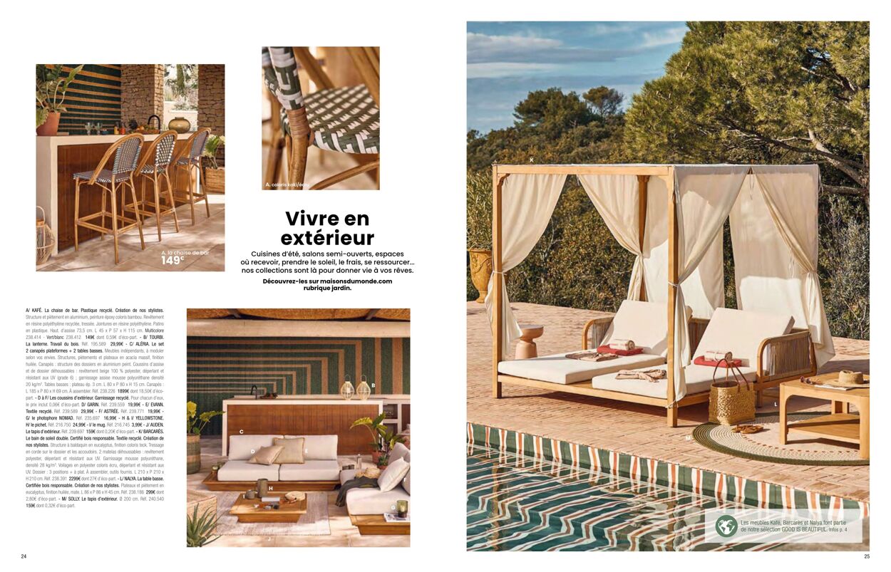 Catalogue Maisons Du Monde 01.03.2024 - 31.08.2024