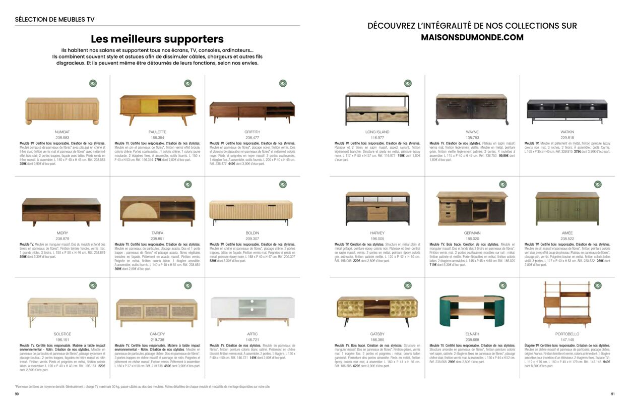 Catalogue Maisons Du Monde 01.03.2024 - 31.08.2024