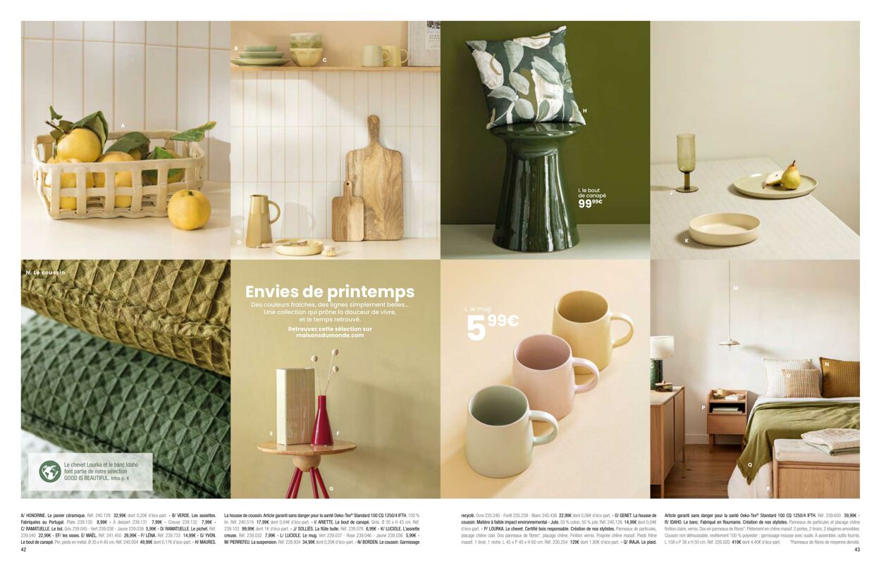 Catalogue Maisons Du Monde 01.03.2024 - 31.08.2024