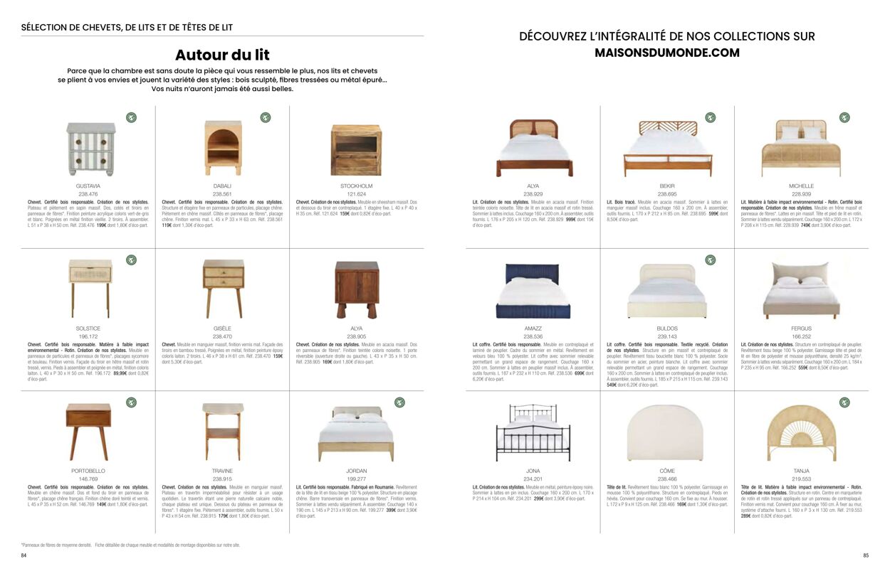 Catalogue Maisons Du Monde 01.03.2024 - 31.08.2024