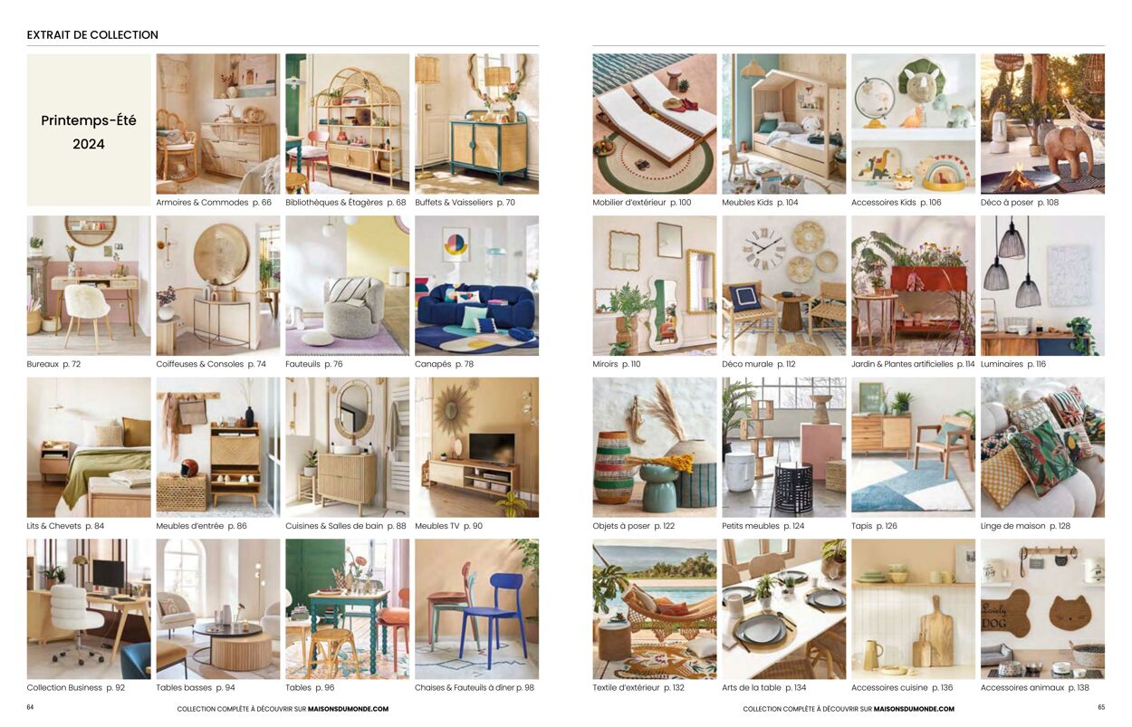 Catalogue Maisons Du Monde 01.03.2024 - 31.08.2024