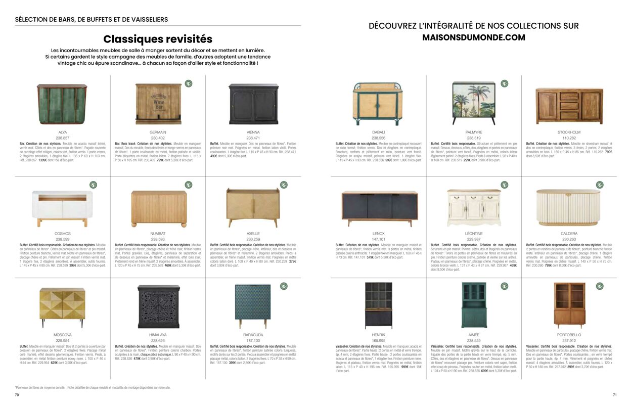 Catalogue Maisons Du Monde 01.03.2024 - 31.08.2024