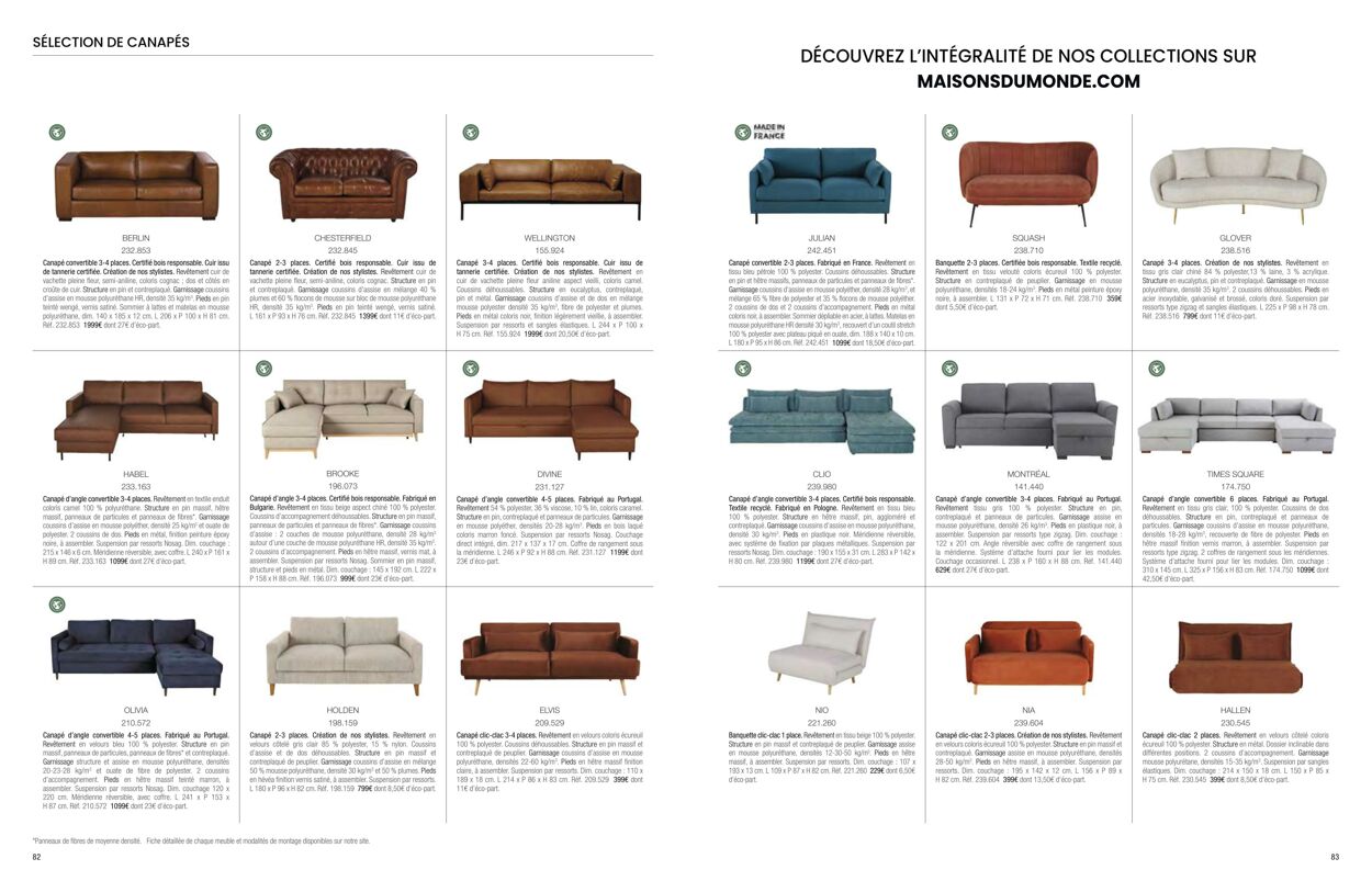 Catalogue Maisons Du Monde 01.03.2024 - 31.08.2024