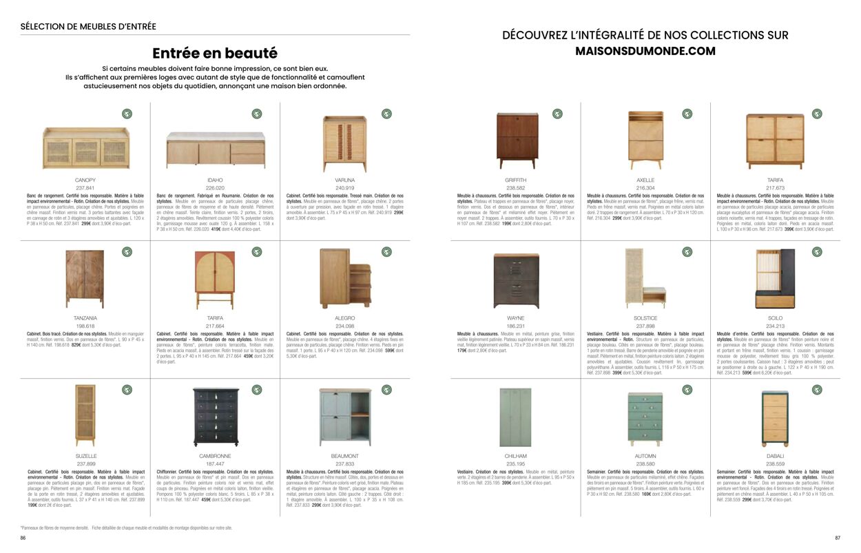 Catalogue Maisons Du Monde 01.03.2024 - 31.08.2024