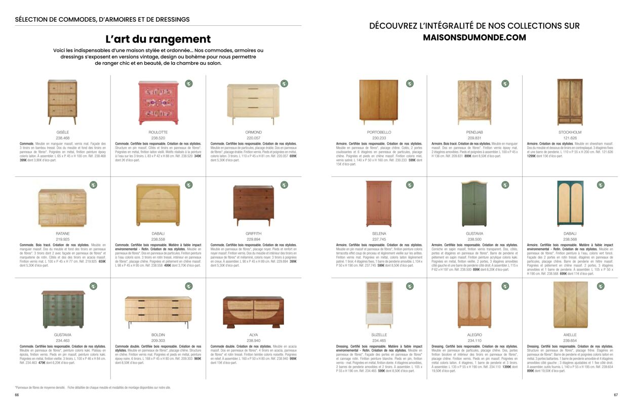 Catalogue Maisons Du Monde 01.03.2024 - 31.08.2024