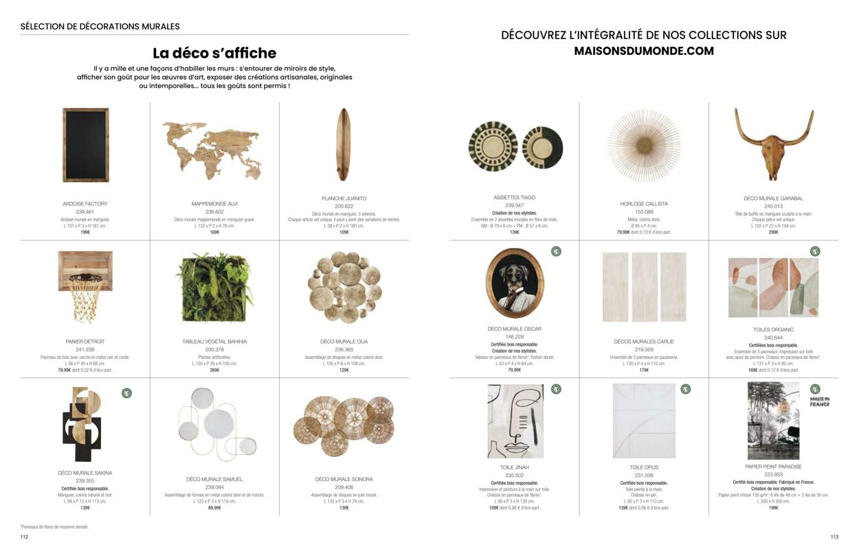 Catalogue Maisons Du Monde 01.03.2024 - 31.08.2024