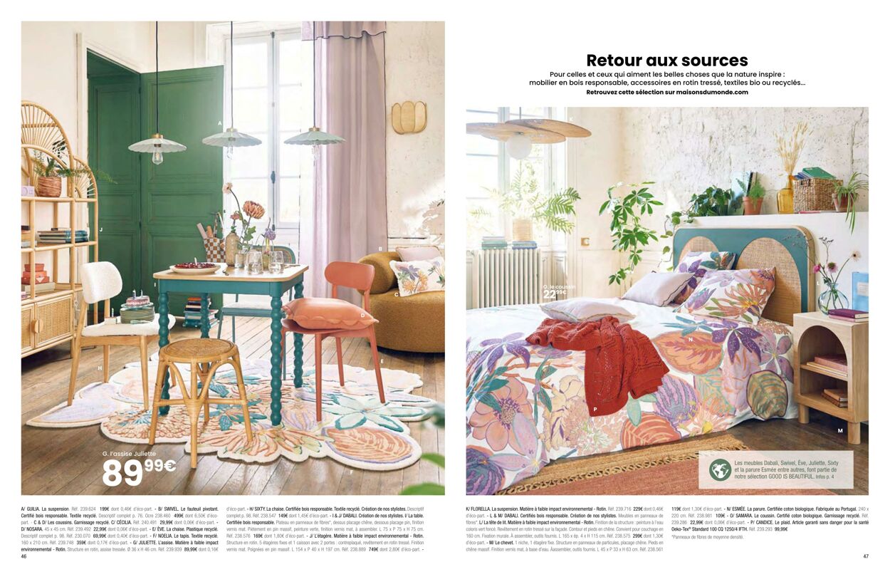 Catalogue Maisons Du Monde 01.03.2024 - 31.08.2024