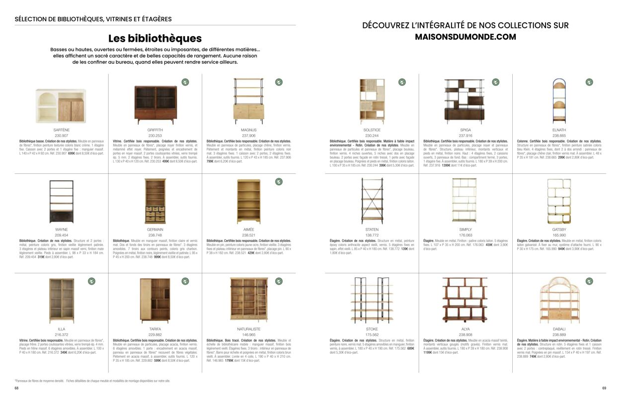 Catalogue Maisons Du Monde 01.03.2024 - 31.08.2024