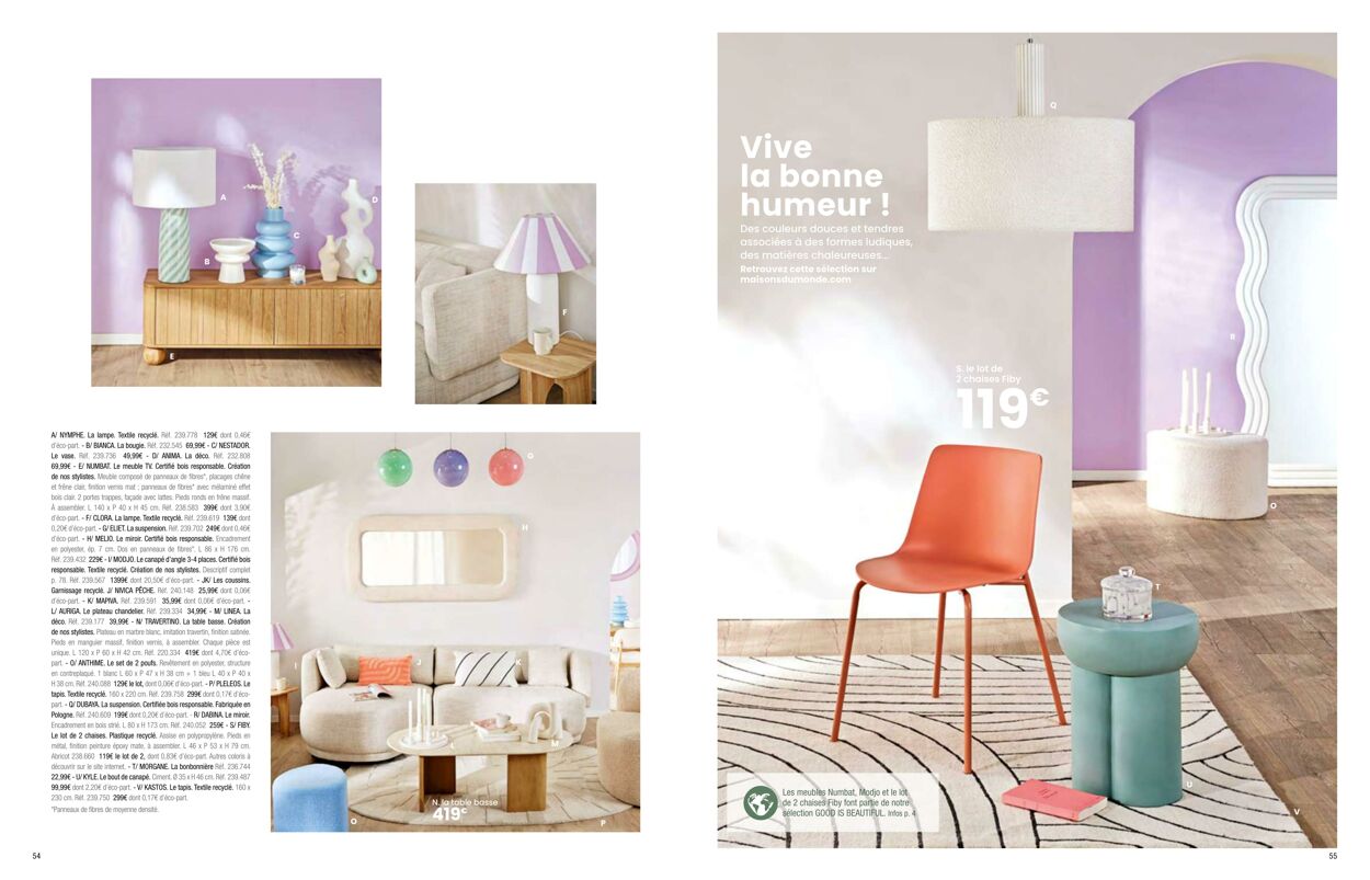 Catalogue Maisons Du Monde 01.03.2024 - 31.08.2024