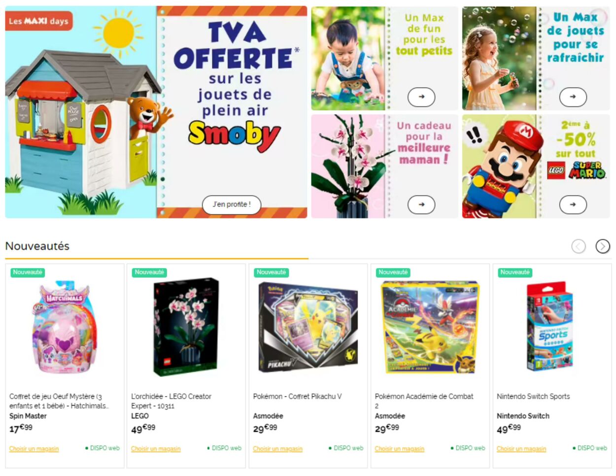 Maxi Toys Catalogues promotionnels