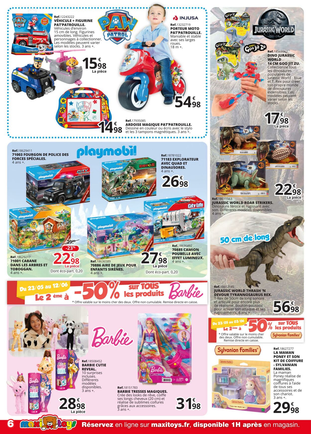 Catalogue Maxi Toys 23.05.2022 - 19.06.2022