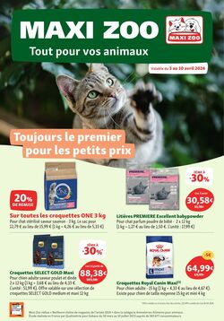 Catalogue Maxi Zoo 01.05.2023 - 31.08.2023