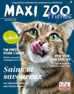 Catalogue Maxi Zoo 1 sept. 2022