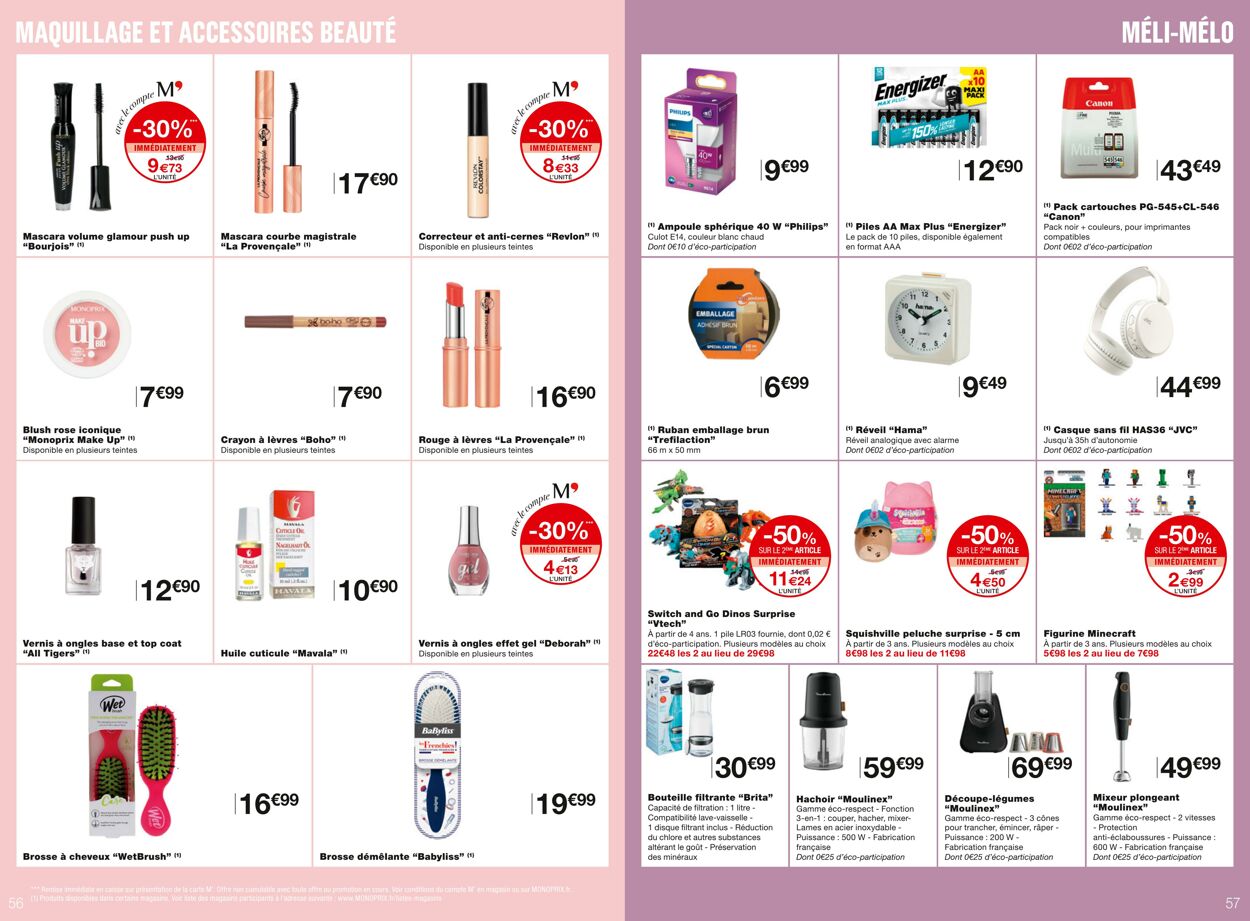 Catalogue Monoprix 13.09.2023 - 24.09.2023