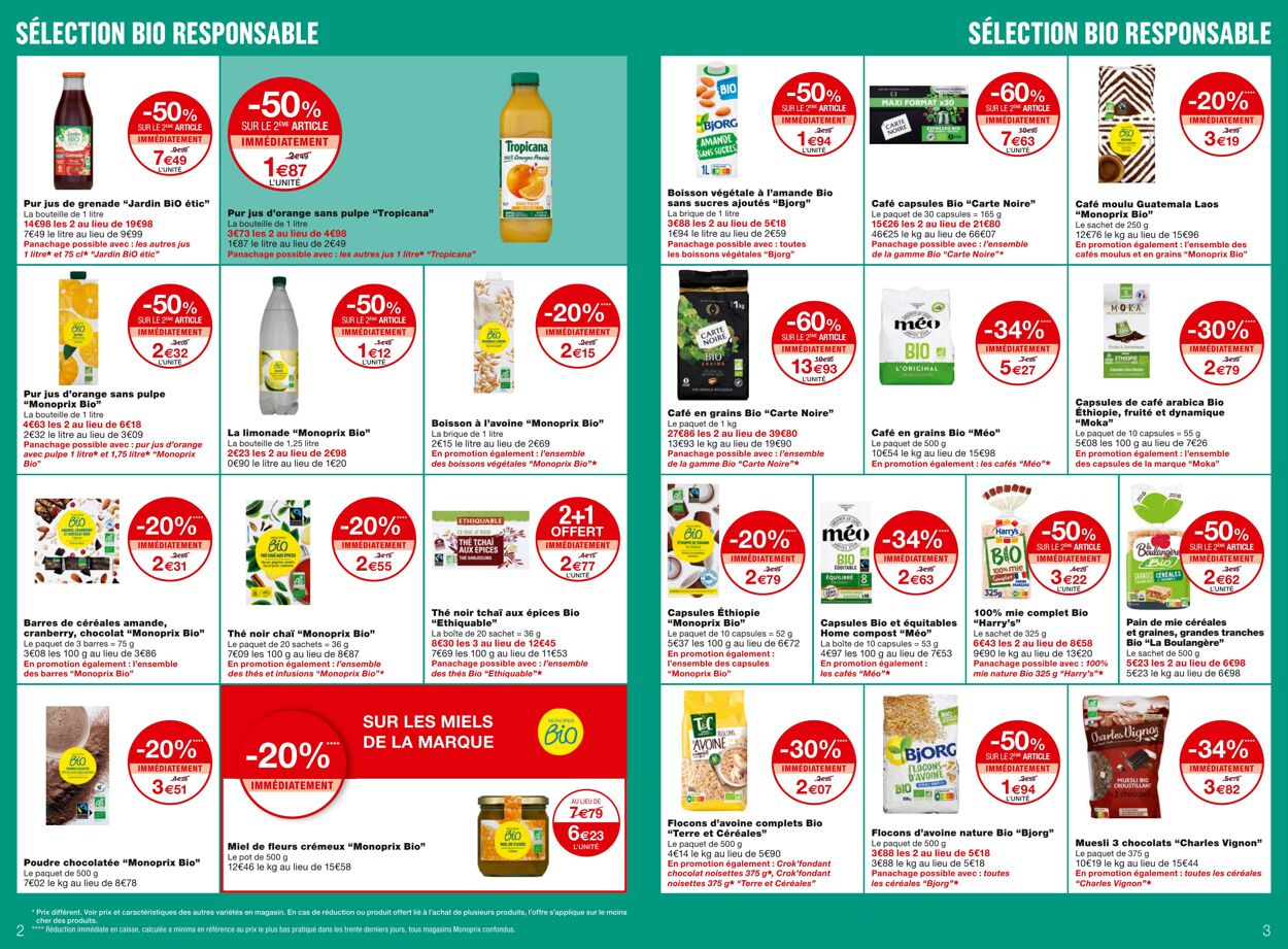 Catalogue Monoprix 13.09.2023 - 24.09.2023