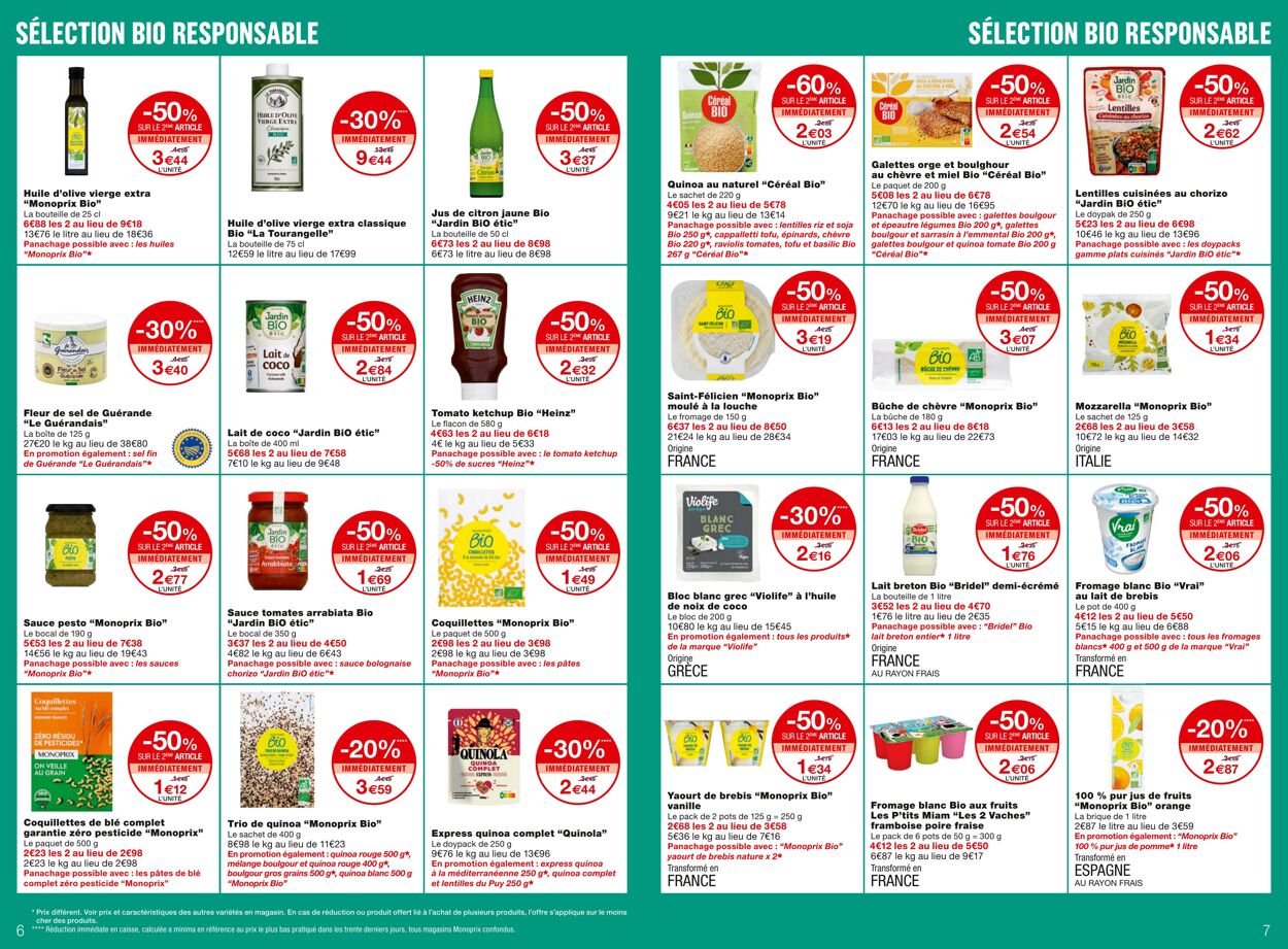 Catalogue Monoprix 13.09.2023 - 24.09.2023