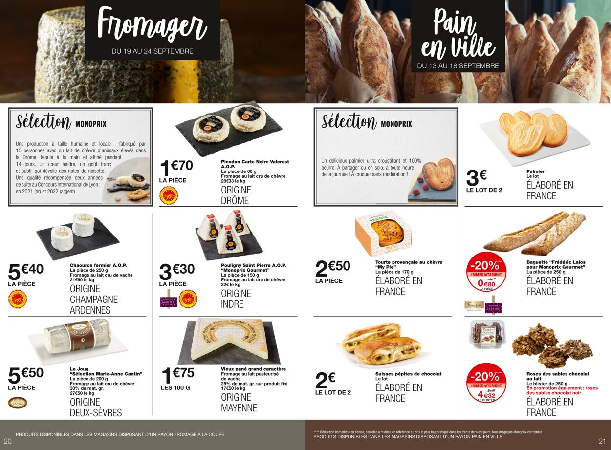 Catalogue Monoprix 13.09.2023 - 24.09.2023