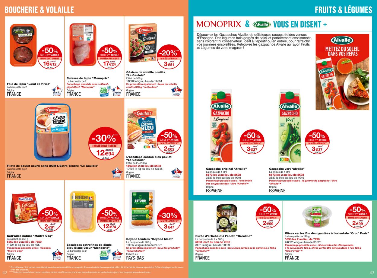 Catalogue Monoprix 13.09.2023 - 24.09.2023