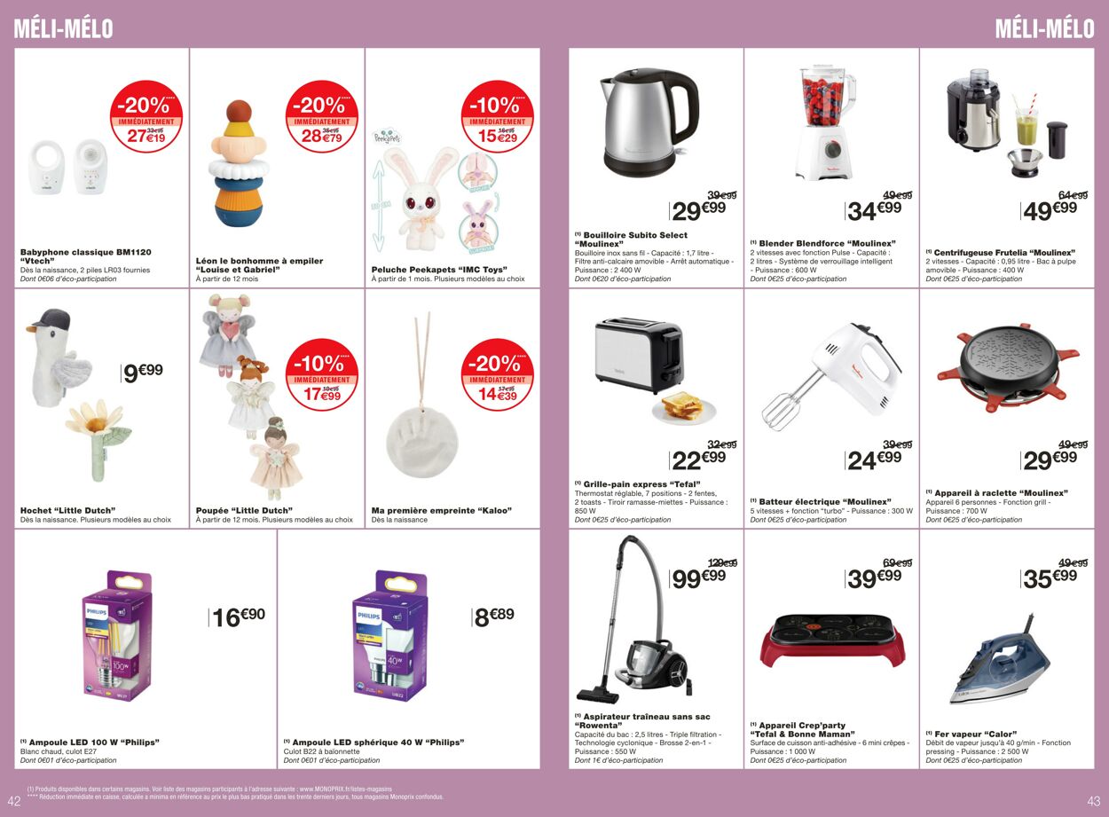 Catalogue Monoprix 19.02.2023 - 26.02.2023