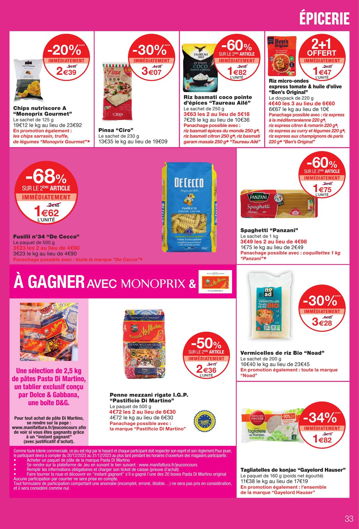 Catalogue Monoprix 20.12.2023 - 31.12.2023