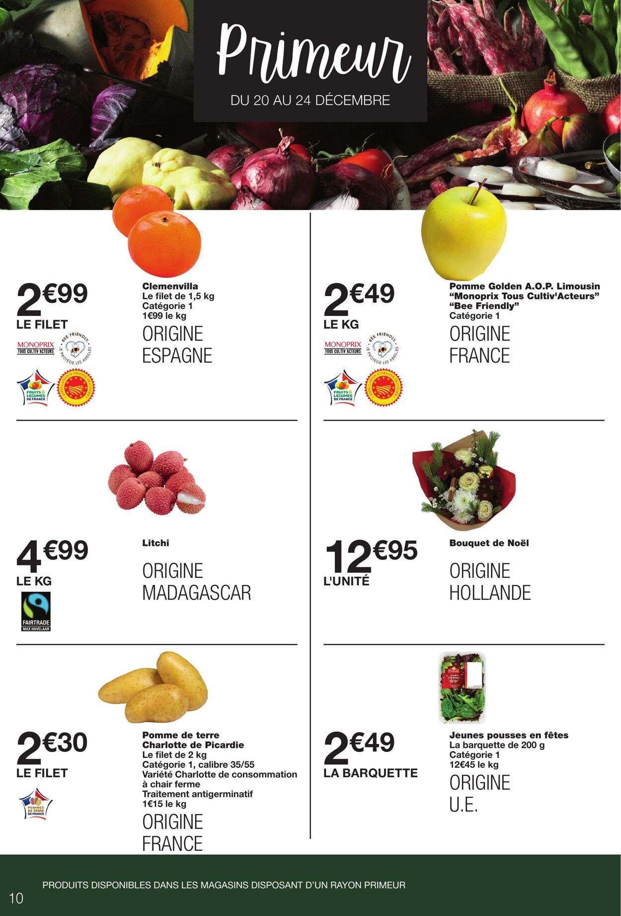 Catalogue Monoprix 20.12.2023 - 31.12.2023