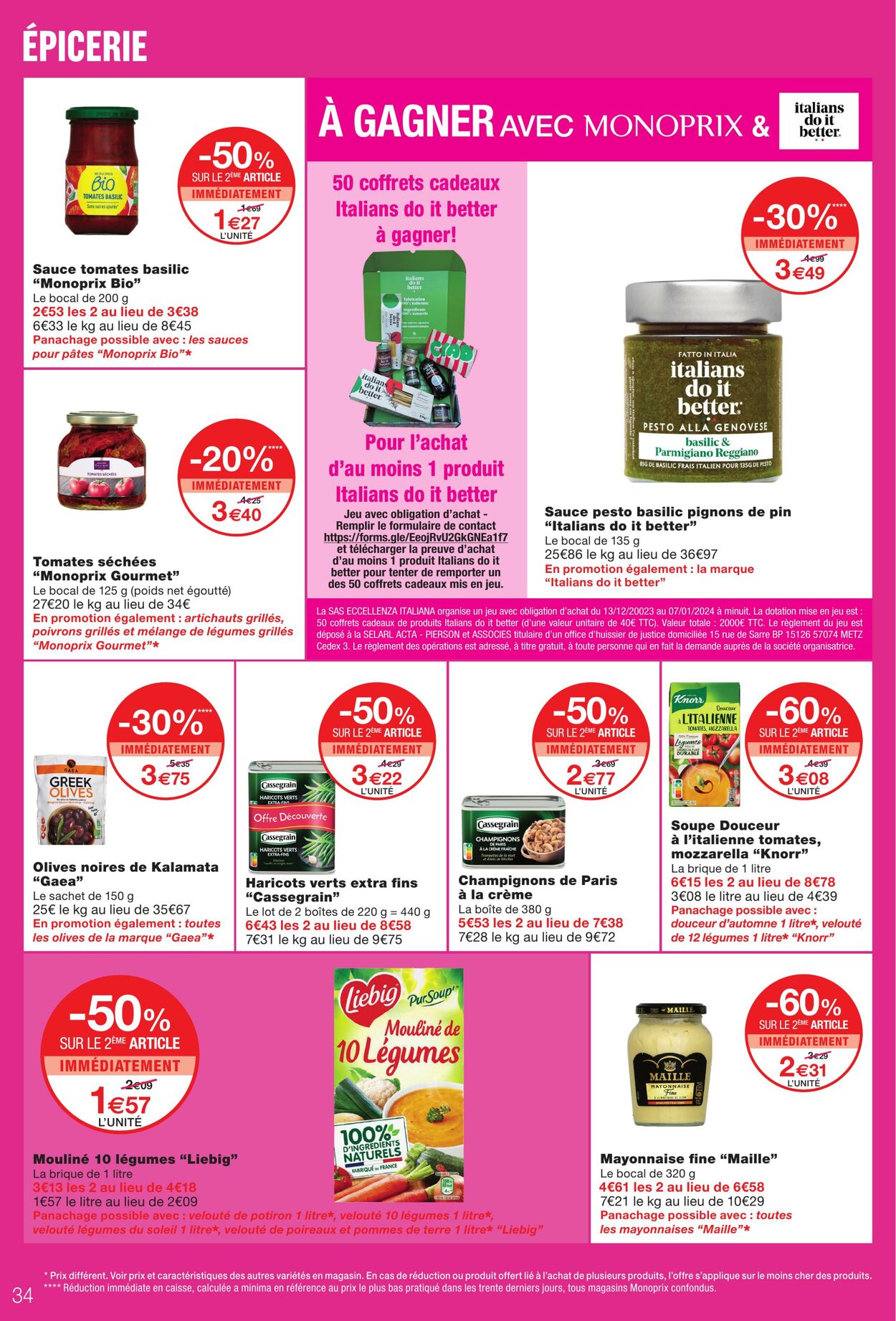 Catalogue Monoprix 20.12.2023 - 31.12.2023