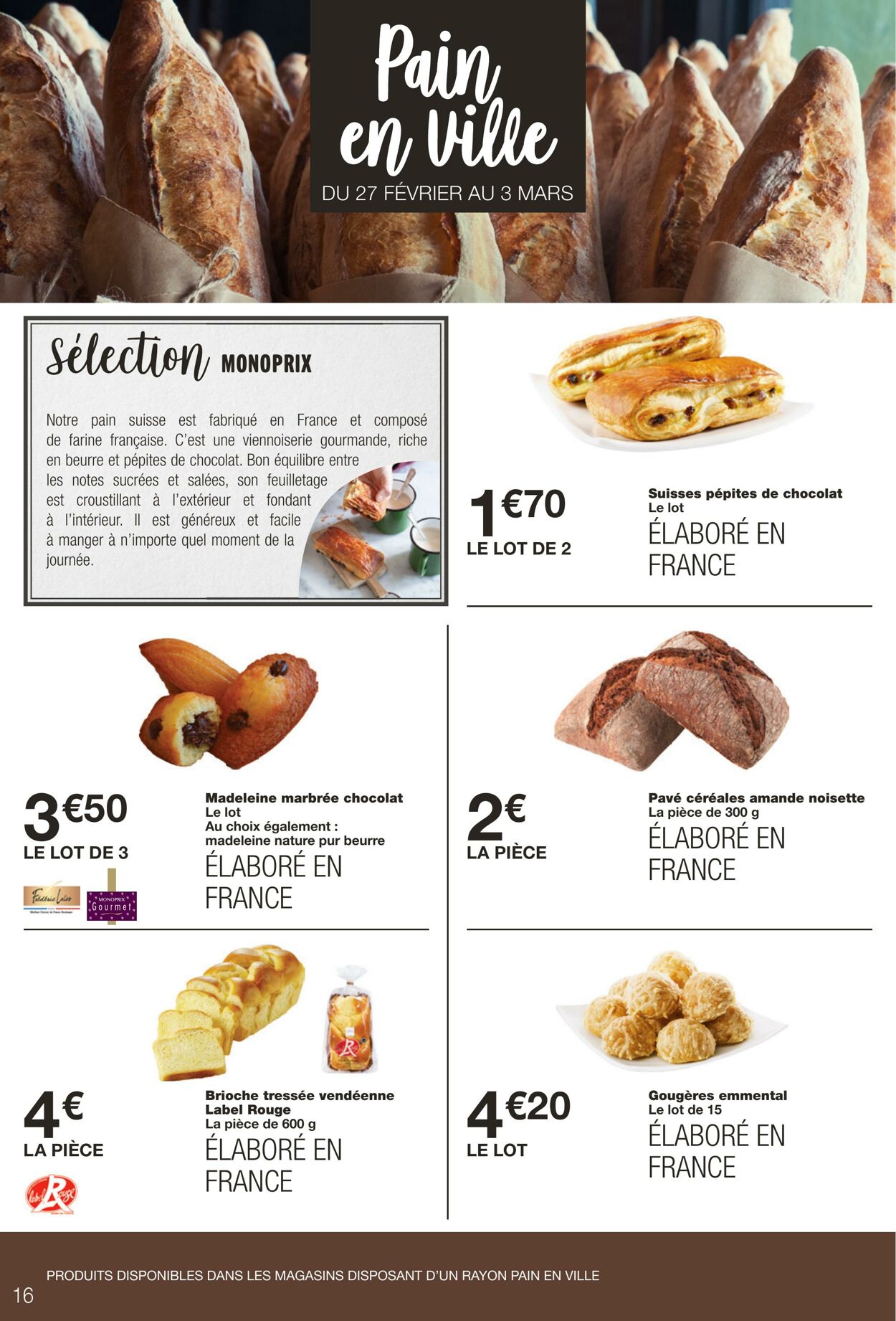 Catalogue Monoprix 21.02.2024 - 03.03.2024